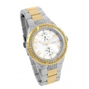 Guess - W15065L2 - Montre Femme - Quartz - Analogique - Bracelet Acier Inoxydable Multicolore