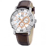 Multifonctions acier cuir - montres Homme Lotus