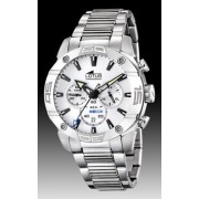 Lotus - 15643/1 - Montre Homme - Quartz Chronographe - Chronomètre - Bracelet Acier Inoxydable Argent