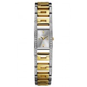 Guess - W10207L1 - Montre Femme - Montre Quartz Analogique - Collection Platform G - Bracelet en Acier inoxydable Bicolore