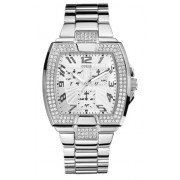 Guess? - Prism Squared Q17512G1 - Montre Femme - Quartz - Analogique - Bracelet Acier Inoxydable Argent