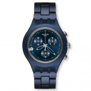 Swatch - SVCN4004AG - Montre Homme - Quartz Analogique - Bracelet Aluminium Bleu