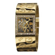 Guess - W90222L1 - Montre Femme - Montre Quartz Analogique - Collection G2G Animal - Bracelet en Acier inoxydable