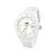 Ice Watch - SI.WE.S.S.09 - Ice Blanc - Montre Femme - Quartz Analogique - Cadran Blanc - Bracelet Silicone Blanc - Petit Modèl