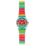 Swatch - GS124 - Color The Sky - Montre Femme - Quartz analogique - Cadran Multicolore - Bracelet Plastique Multicolore