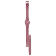 Swatch - LR122C - Montre Femme - Quartz - Analogique - Bracelet plastique rouge