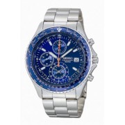 Seiko - SND255P1 - Montre Homme - Quartz - Chronographe - Bracelet Acier inoxydable Argent