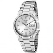 Seiko Hommes SNXE89K Seiko 5 Automatique Cadran Argent Stainless Steel Watch