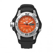 Seiko Hommes SE-SKZ227 Mile Marker cadran orange