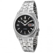 Seiko Hommes SNK639K Automatic Black Dial Stainless Steel Watch