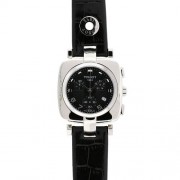 Tissot Femmes T020.317.16.057.00 Odaci-T bande de cuir Dial Black Watch
