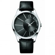 Calvin Klein - K0S21107 - Montre Homme - Quartz - Analogique - Bracelet cuir noir