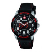 Wenger - 70430 - Montre Homme - Quartz - Analogique et digitale - Bracelet Caoutchouc Noir