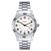 Wenger - 72969W - Montre Homme - Quartz Analogique - Bracelet Acier Inoxydable Argent