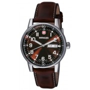 Wenger - 70162.XL - Montre Homme - Quartz Analogique - Bracelet Cuir Marron