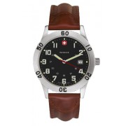 Wenger - 72965W - Montre Homme - Quartz Analogique - Bracelet Cuir Marron