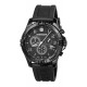 Wenger - 77054 - Montre Homme - Quartz Analogique - Chronographe - Bracelet Silicone Noir