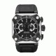 Zodiac - ZO8518 - Montre Homme - Quartz Analogique - Cadran Noir - Bracelet en Caoutchouc Noir