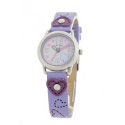 Cactus - CAC-20-L09 - Montre Fille - Quartz - montre d'apprentissage - Bracelet plastique violet