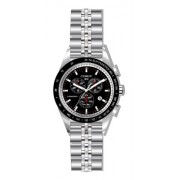 Cerruti 1881 - CRA033E221G - Montre Homme - Quartz - Analogique - Chronomètre - Bracelet Acier Inoxydable Argent