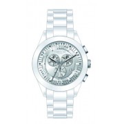 Cerruti 1881 - CRA004Z251G - Montre Homme - Quartz - Analogique - Chronomètre - Bracelet céramique Blanc