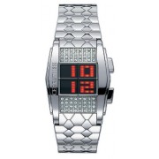 Cerruti - 4361857 - Montre Femme - Quartz - Digitale - Bracelet Acier Inoxydable Argent
