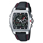Casio - EFA-120L-1A1VEF - Montre Homme Multifonctions - Quartz analogique et digitale - Bracelet Cuir