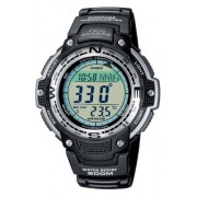 Casio - SGW-100-1VEF - Montre Acier - Quartz Digitale - Multifonctions - Boussole / Thermomètre Chrono - 5 Alarmes - Timer - S