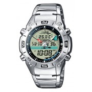 Casio - AMW-702D-7AVEF - Montre Homme - Multifonction - Quartz analogique et digitale - Bracelet acier