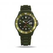Montre Intimes Watch Vert Olive Silicone - IT-057