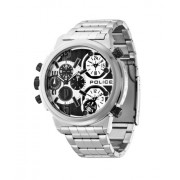 Montre Homme Police - P13595JS-04M - Bracelet Acier Inoxydable Argent