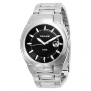 Montre Homme Police - 12550JS-02M - Cadran Argent - Bracelet Acier Argent