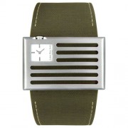 Calvin Klein - K4513185 - Montre Femme - Quartz - Analogique - Bracelet Textile Vert