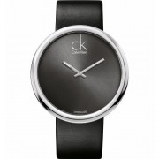 Calvin Klein - K0V23107 - Montre Femme - Quartz - Analogique - Bracelet cuir noir