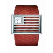 Calvin Klein - K4513138 - Montre Femme - Quartz - Analogique - Bracelet Textile rouge