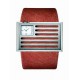 Calvin Klein - K4513138 - Montre Femme - Quartz - Analogique - Bracelet Textile rouge