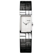 Calvin Klein - K0J23126 - Montre Femme - Quartz - Analogique - Bracelet cuir noir