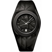 Calvin Klein - K4723136 - Montre Femme - Quartz - Analogique - Bracelet Résine noir