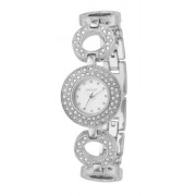DKNY - NY4645 - Analogique - Montre Femme - Bracelet en m?tal argente avec cristal