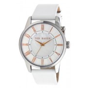 Ted Baker - TE2043 - Montre Femme - Quartz - Analogique - Bracelet cuir Blanc