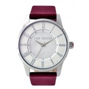 Ted Baker - TE2045 - Montre Femme - Quartz - Analogique - Bracelet cuir rouge