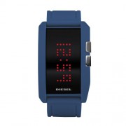 DIESEL - DZ7166 - Digital - Montre Homme - Bracelet en silicone bleu