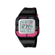Casio - SDB-100-1BEF - Montre Femme - Quartz Digital - Cadran Multicolore - Bracelet Résine Noir