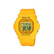 Casio - BG-5601-9ER - Baby-G - Montre Femme - Quartz Digitale - Cadran Jaune - Bracelet en Résine Jaune