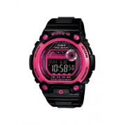 Casio - BLX-100-1ER - Montre Femme - Quartz Digital - Cadran Multicolore - Bracelet Résine Noir