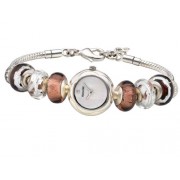 Accurist Ladies Mulberry Twist Charmed Beaded Watch LB1611PU